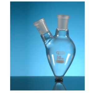 Standard- 2 Neck Pear Shaped Flask - 14/23